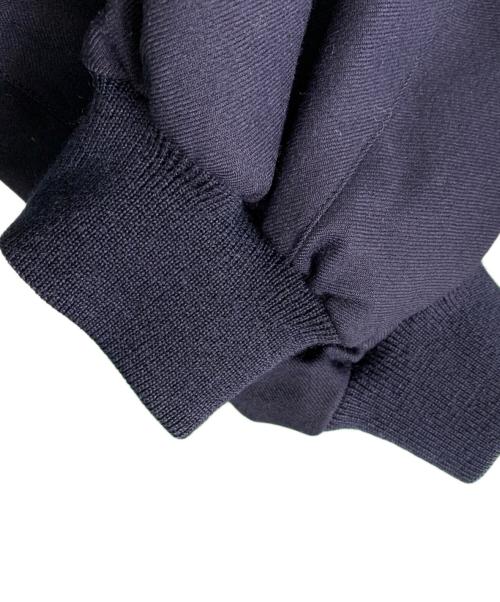 Burberry's（バーバリー）Burberry's (バーバリーズ) Burberry's ラムウールジップブルゾン ネイビー サイズ:Lの古着・服飾アイテム