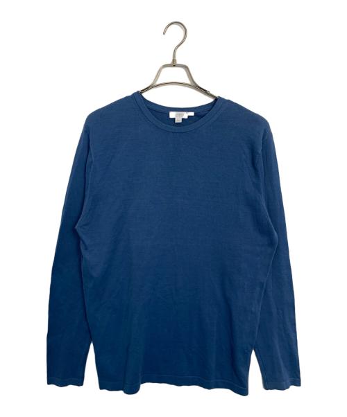 SUNSPEL（サンスペル）SUNSPEL (サンスペル) SUNSPEL ニット ブルー サイズ:Mの古着・服飾アイテム