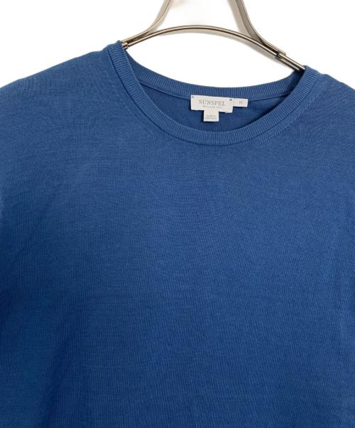 SUNSPEL（サンスペル）SUNSPEL (サンスペル) SUNSPEL ニット ブルー サイズ:Mの古着・服飾アイテム