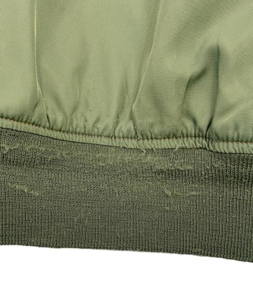 ALPHA（アルファ）ALPHA (アルファ) MA-1ジャケット オリーブ サイズ:LARGEの古着・服飾アイテム