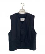 MHLエムエイチエル）の古着「MHL DCDベスト」｜ブラック