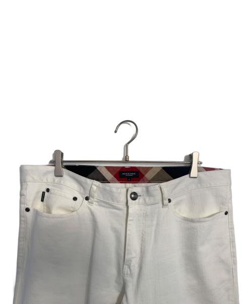 BLACK LABEL CRESTBRIDGE（ブラックレーベル クレストブリッジ）BLACK LABEL CRESTBRIDGE (ブラックレーベル クレストブリッジ) BLACK LABEL CRESTBRIDGE ホワイトデニムパンツ ホワイト サイズ:4Lの古着・服飾アイテム