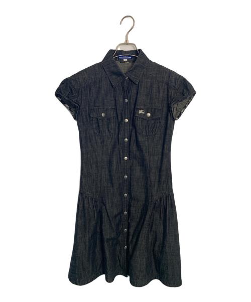 BURBERRY BLUE LABEL（バーバリー ブルー レーベル）BURBERRY BLUE LABEL (バーバリーロンドンブルーレーベル) BURBERRY BLUE LABEL ワンピース ブラック サイズ:36の古着・服飾アイテム