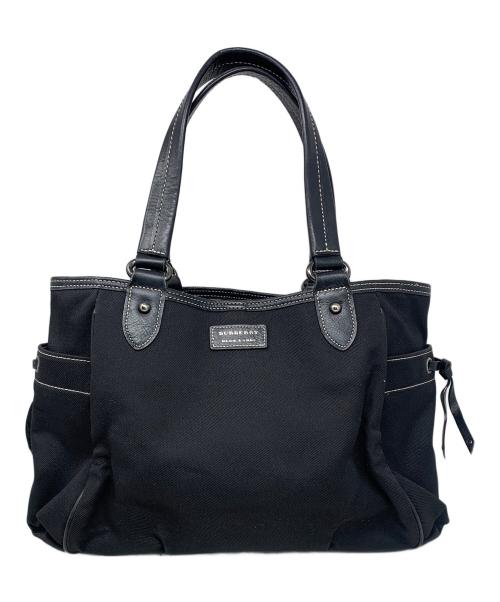 BURBERRY BLUE LABEL（バーバリー ブルー レーベル）BURBERRY BLUE LABEL (バーバリーロンドンブルーレーベル) ハンドバッグ ブラックの古着・服飾アイテム