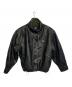 地底人（チテイジン）の古着「リバーシブルPUレザーフリースジャケット」｜ブラック