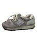 NEW BALANCE (ニューバランス) NEW BALANCE ローカットスニーカー グレー サイズ:UK 7 1/2：7000円