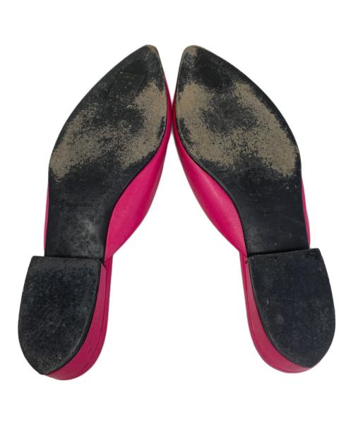 PRADA（プラダ）PRADA (プラダ) PRADA ポインテッドトゥサンダル ショッキングピンク サイズ:35の古着・服飾アイテム