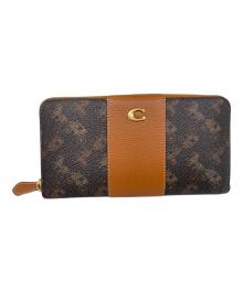 COACH（コーチ）の古着「COACH 長財布」｜ブラウン