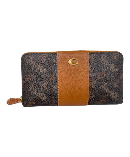 COACH（コーチ）COACH (コーチ) COACH 長財布 ブラウンの古着・服飾アイテム
