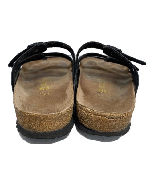BIRKENSTOCK（ビルケンシュトック）BIRKENSTOCK (ビルケンシュトック) BIRKENSTOCK FLORIDA サンダル ブラック×ブラウン サイズ:26㎝の古着・服飾アイテム