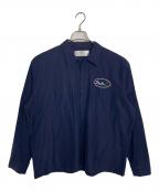 peelsピールズ）の古着「peels ワークシャツ」｜ネイビー