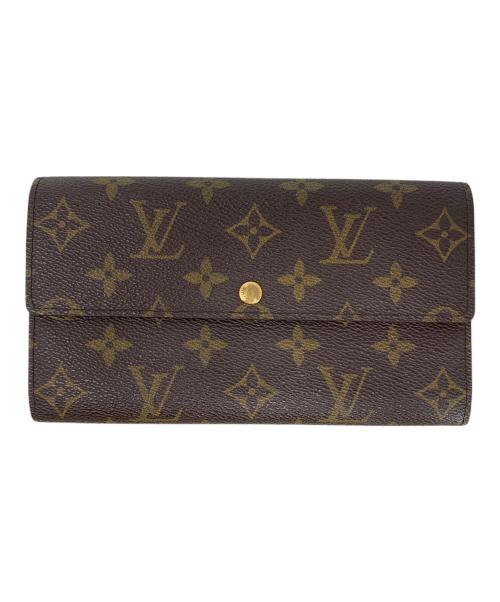 LOUIS VUITTON（ルイ ヴィトン）LOUIS VUITTON (ルイ ヴィトン) LOUIS VUITTON モノグラム ポシェット・ポルトモネ クレディ長財布の古着・服飾アイテム