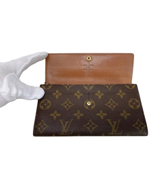 LOUIS VUITTON（ルイ ヴィトン）LOUIS VUITTON (ルイ ヴィトン) LOUIS VUITTON モノグラム ポシェット・ポルトモネ クレディ長財布の古着・服飾アイテム