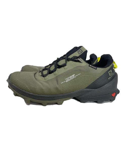 SALOMON（サロモン）SALOMON (サロモン) SALOMON GORE-TEX crossover トレッキングシューズ カーキ サイズ:27.5cmの古着・服飾アイテム