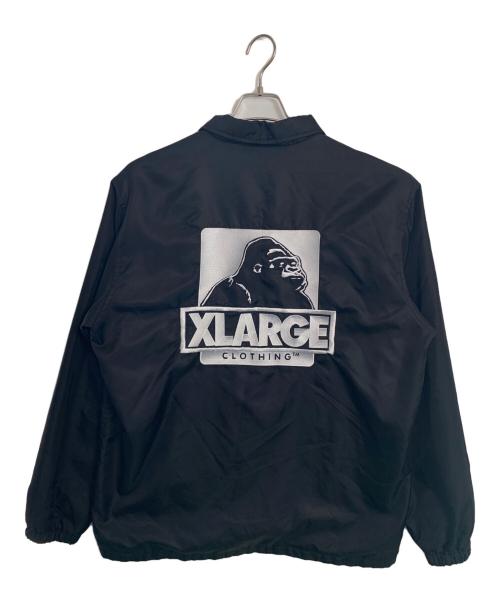 X-LARGE（エクストララージ）X-LARGE (エクストララージ) X-LARGE コーチジャケット ブラック サイズ:XLの古着・服飾アイテム