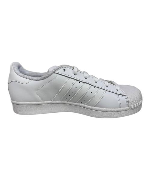 adidas（アディダス）adidas (アディダス) adidas スーパースター ローカットスニーカー ホワイト サイズ:24.5cm 未使用品の古着・服飾アイテム