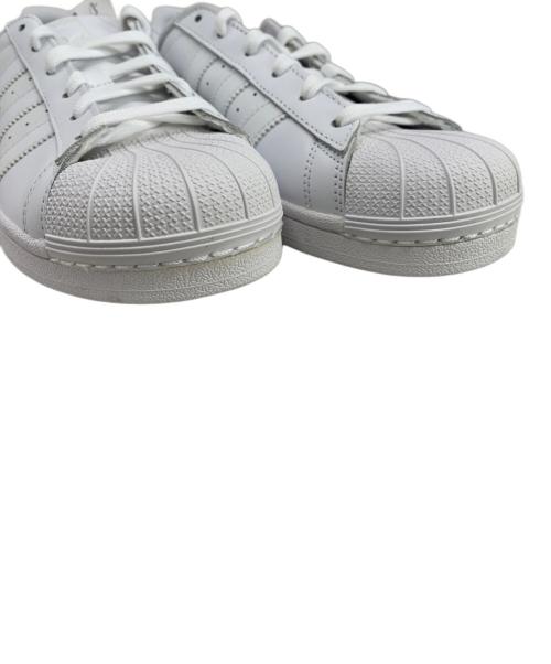 adidas（アディダス）adidas (アディダス) adidas スーパースター ローカットスニーカー ホワイト サイズ:24.5cm 未使用品の古着・服飾アイテム