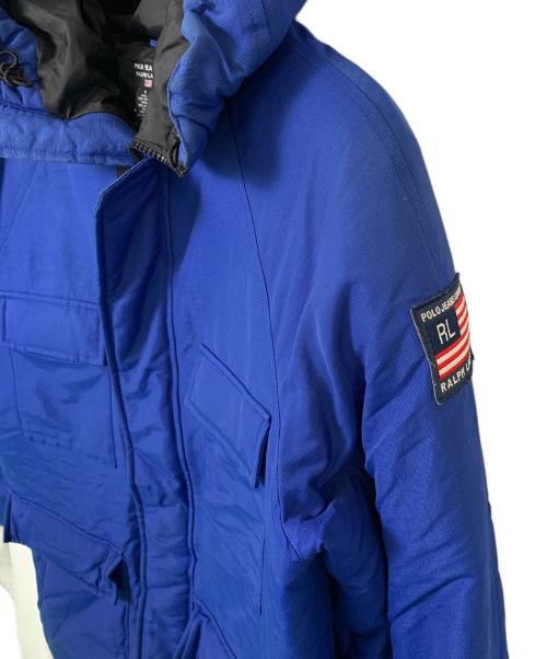 POLO JEANS CO.（ポロジーンズカンパニー）POLO JEANS CO. (ポロジーンズカンパニー) POLO JEANS CO. ダウンジャケット ブルー サイズ:Sの古着・服飾アイテム