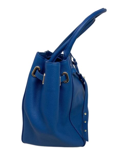 COACH（コーチ）COACH (コーチ) COACH ハンドバッグ ブルーの古着・服飾アイテム