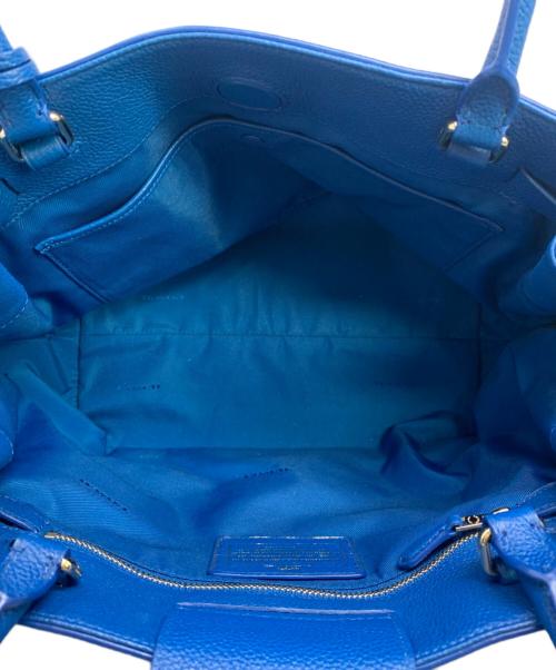 COACH（コーチ）COACH (コーチ) COACH ハンドバッグ ブルーの古着・服飾アイテム
