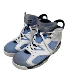 NIKE（ナイキ）の古着「NIKE AIR JORDAN 6 RETRO ハイカットスニーカー」｜ホワイト×ブルー