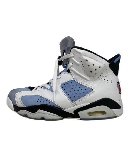 NIKE（ナイキ）NIKE (ナイキ) NIKE AIR JORDAN 6 RETRO ハイカットスニーカー ホワイト×ブルー サイズ:28㎝の古着・服飾アイテム