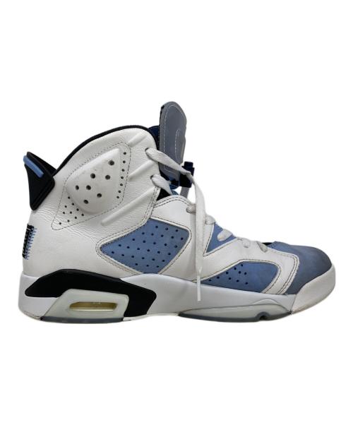 NIKE（ナイキ）NIKE (ナイキ) NIKE AIR JORDAN 6 RETRO ハイカットスニーカー ホワイト×ブルー サイズ:28㎝の古着・服飾アイテム