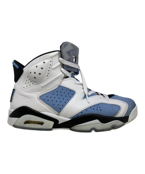 NIKE（ナイキ）NIKE (ナイキ) NIKE AIR JORDAN 6 RETRO ハイカットスニーカー ホワイト×ブルー サイズ:28㎝の古着・服飾アイテム