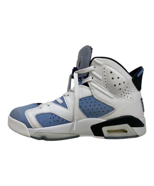 NIKE（ナイキ）NIKE (ナイキ) NIKE AIR JORDAN 6 RETRO ハイカットスニーカー ホワイト×ブルー サイズ:28㎝の古着・服飾アイテム