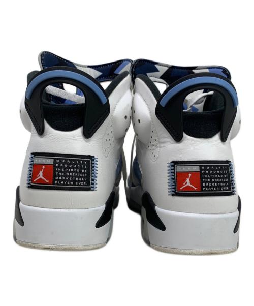 NIKE（ナイキ）NIKE (ナイキ) NIKE AIR JORDAN 6 RETRO ハイカットスニーカー ホワイト×ブルー サイズ:28㎝の古着・服飾アイテム
