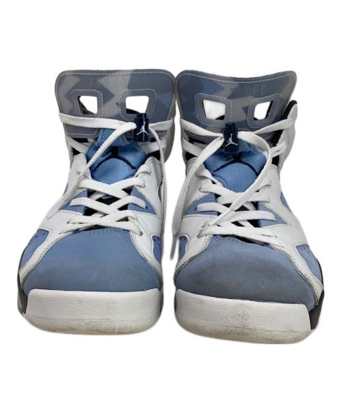 NIKE（ナイキ）NIKE (ナイキ) NIKE AIR JORDAN 6 RETRO ハイカットスニーカー ホワイト×ブルー サイズ:28㎝の古着・服飾アイテム