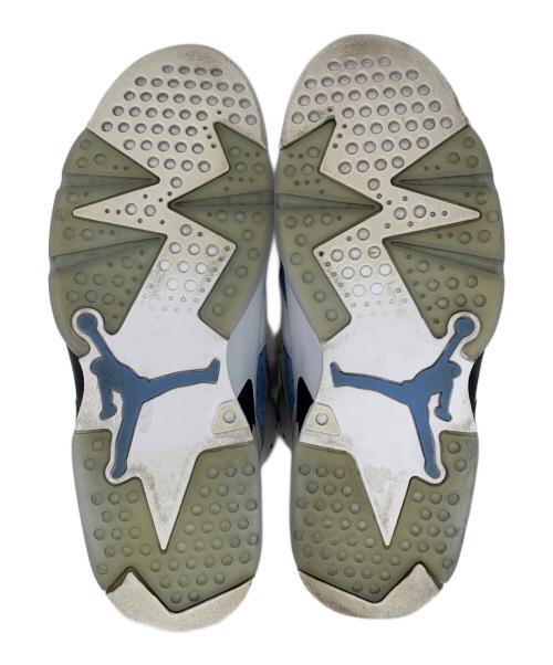 NIKE（ナイキ）NIKE (ナイキ) NIKE AIR JORDAN 6 RETRO ハイカットスニーカー ホワイト×ブルー サイズ:28㎝の古着・服飾アイテム