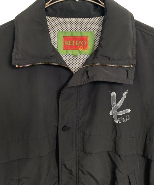 KENZO GOLF（ケンゾー ゴルフ）KENZO GOLF (ケンゾー ゴルフ) KENZO GOLF ゴルフウェア(トップス) ブラック サイズ:4の古着・服飾アイテム