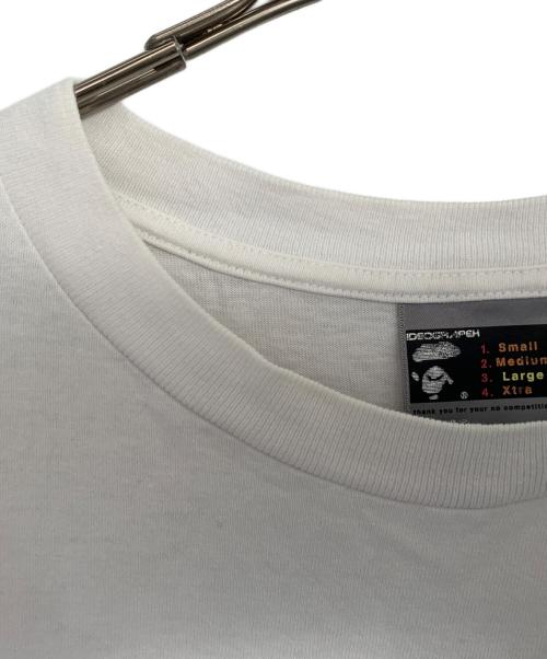 A BATHING APE（ア ベイシング エイプ）A BATHING APE (ア ベイシング エイプ) A BATHING APE FCRB MULTI CAMO COLLEGE TEE ホワイト サイズ:Lの古着・服飾アイテム