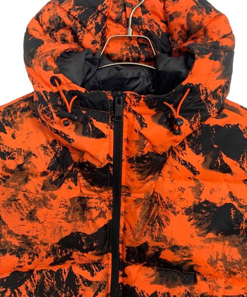 ARMANI EXCHANGE（アルマーニ エクスチェンジ）ARMANI EXCHANGE (アルマーニ エクスチェンジ) ARMANI EXCHANGE 中綿ジャケット ブラック×オレンジ サイズ:XSの古着・服飾アイテム