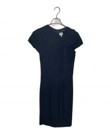 ARMANI COLLEZIONI（アルマーニ コレツィオーニ）の古着「ARMANI COLLEZIONI ワンピース」｜ブラック