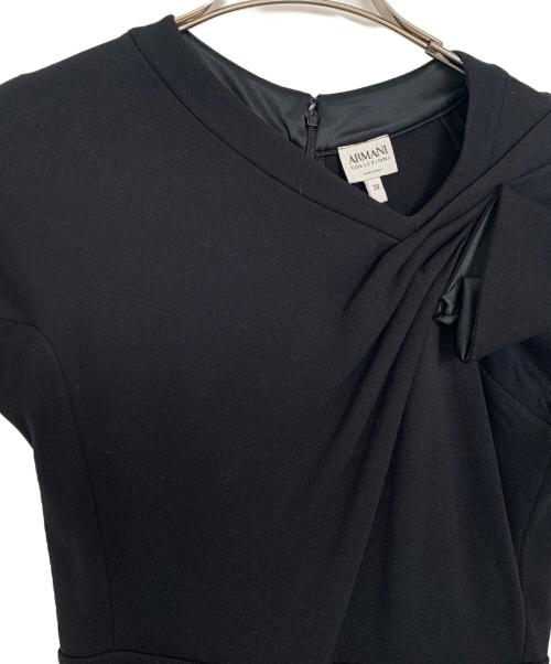ARMANI COLLEZIONI（アルマーニ コレツィオーニ）ARMANI COLLEZIONI (アルマーニ コレツィオーニ) ARMANI COLLEZIONI ワンピース ブラック サイズ:Mの古着・服飾アイテム