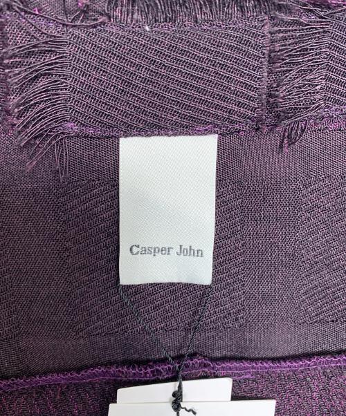 Casper John（キャスパージョン）Casper John (キャスパージョン) カバーオール パープル サイズ:L 未使用品の古着・服飾アイテム
