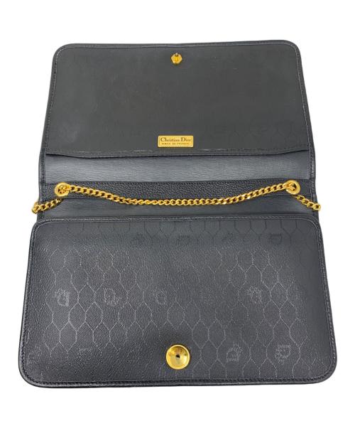 Christian Dior（クリスチャン ディオール）Christian Dior (クリスチャン ディオール) Christian Dior オールド ヴィンテージ チェーンストラップショルダーバッグ ブラックの古着・服飾アイテム