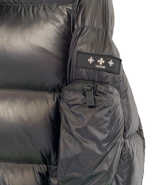 TATRAS（タトラス）TATRAS (タトラス) TATRAS シャイニーナイロンダウンジャケット ブラック サイズ:4の古着・服飾アイテム