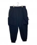 PUMA×ATTEMPTプーマ×アテンプト）の古着「ナイロンカーゴパンツ」｜ブラック