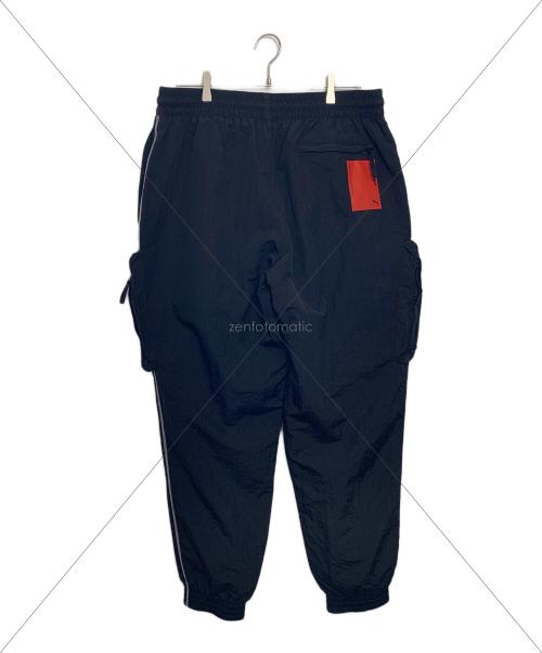 PUMA（プーマ）PUMA (プーマ) ATTEMPT (アテンプト) ナイロンカーゴパンツ ブラック サイズ:Lの古着・服飾アイテム