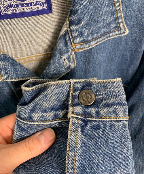 Hard Rock cafe（ハードロックカフェ）Hard Rock cafe (ハードロックカフェ) デニムジャケット ネイビー サイズ:Mの古着・服飾アイテム