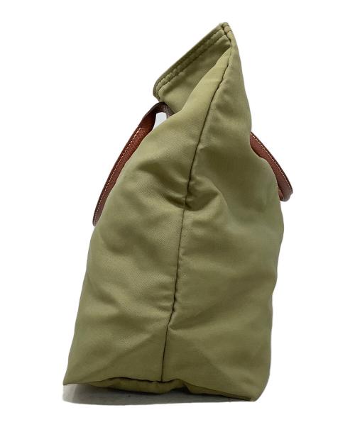 LONGCHAMP（ロンシャン）LONGCHAMP (ロンシャン) トートバッグ ルプリアージュ カーキの古着・服飾アイテム