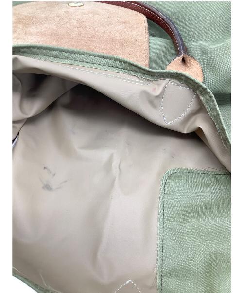 LONGCHAMP（ロンシャン）LONGCHAMP (ロンシャン) トートバッグ ルプリアージュ カーキの古着・服飾アイテム