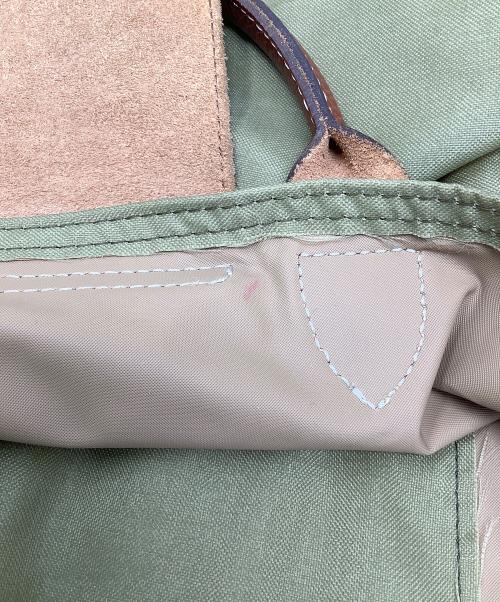 LONGCHAMP（ロンシャン）LONGCHAMP (ロンシャン) トートバッグ ルプリアージュ カーキの古着・服飾アイテム