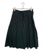 sacaiサカイ）の古着「sacai スカート」｜ダークグリーン