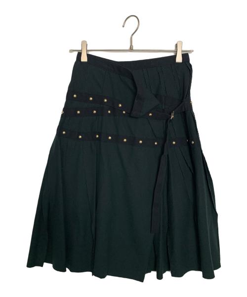 sacai（サカイ）sacai (サカイ) sacai スカート ダークグリーン サイズ:W28の古着・服飾アイテム