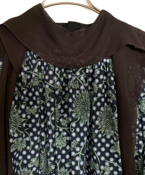 KOLOR（カラー）KOLOR (カラー) KOLOR ブラウス ネイビー×ブラック サイズ:1の古着・服飾アイテム