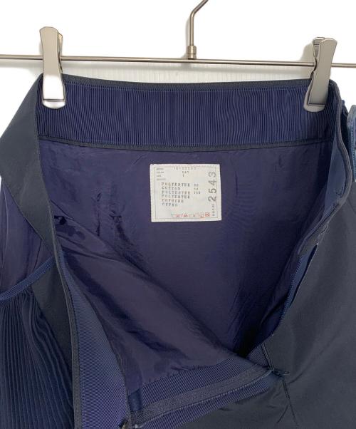 sacai（サカイ）sacai (サカイ) プリーツスカート ネイビー サイズ:1の古着・服飾アイテム